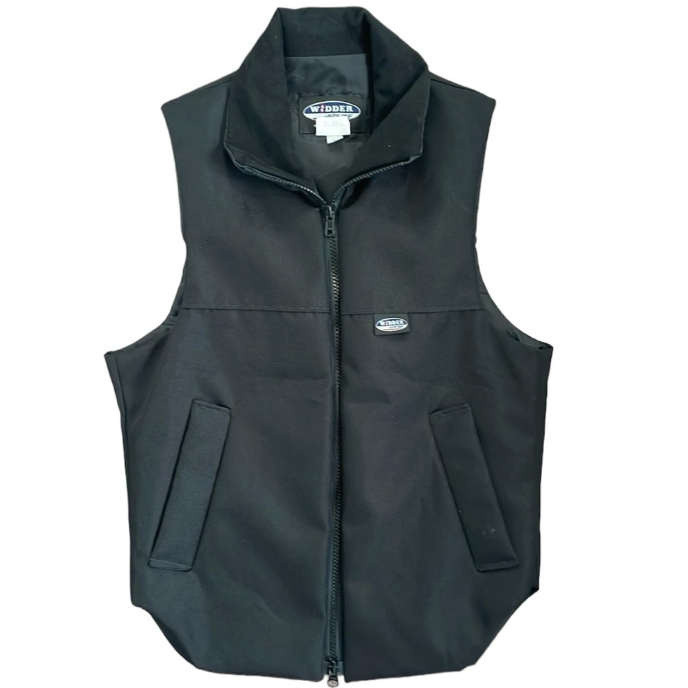 Widder lectric-Heat black biker outdoor vest. Size 36